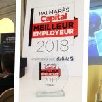 Goron a reçu le trophée de meilleur employeur 2018 dans un palace parisien