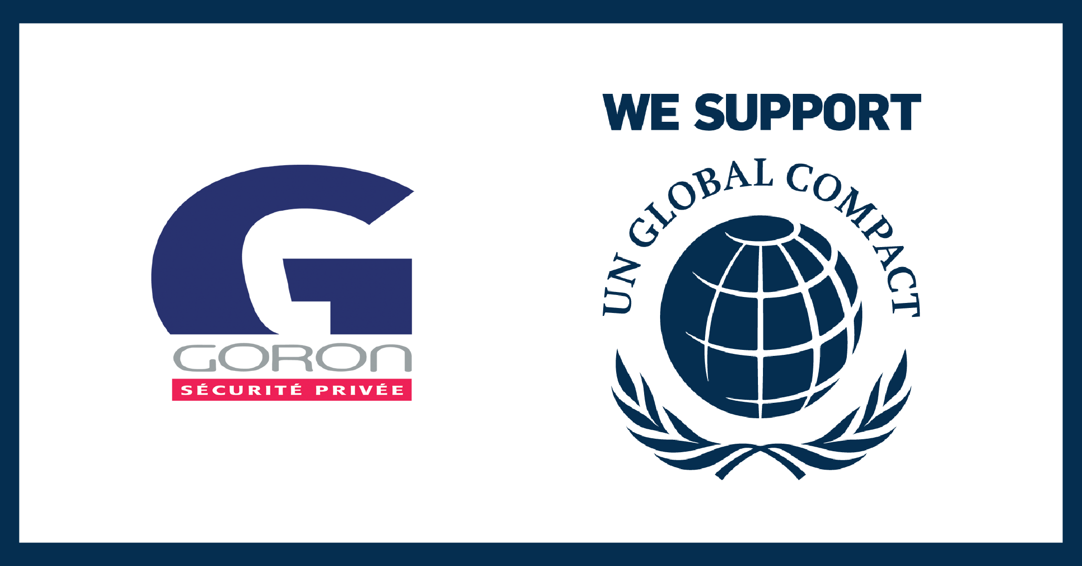 Goron adhère au Global Compact de l'ONU